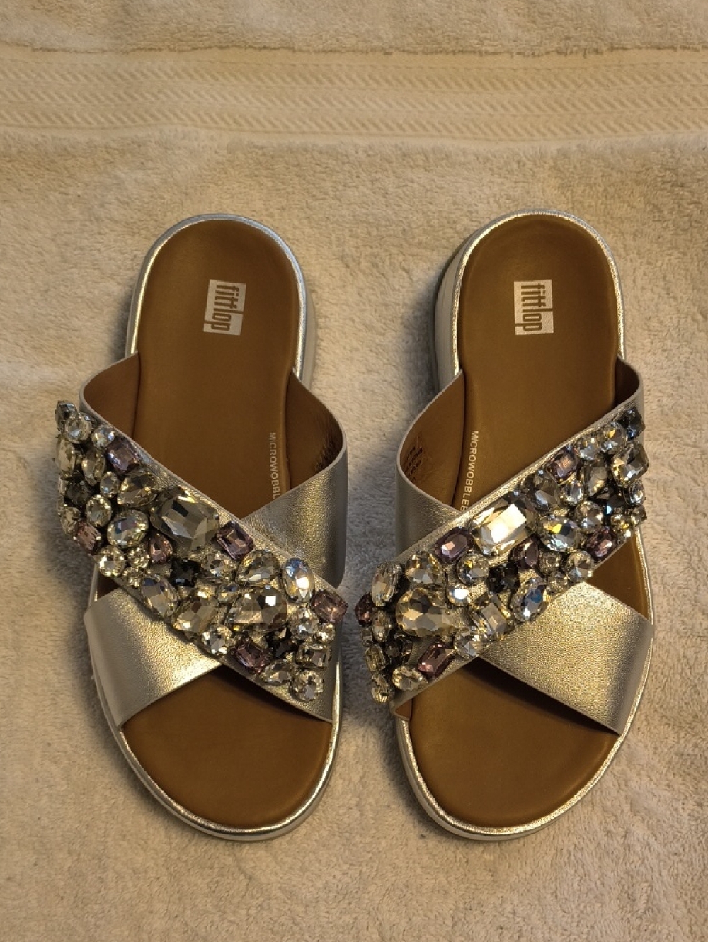 Fitflop Jeweled Slides
